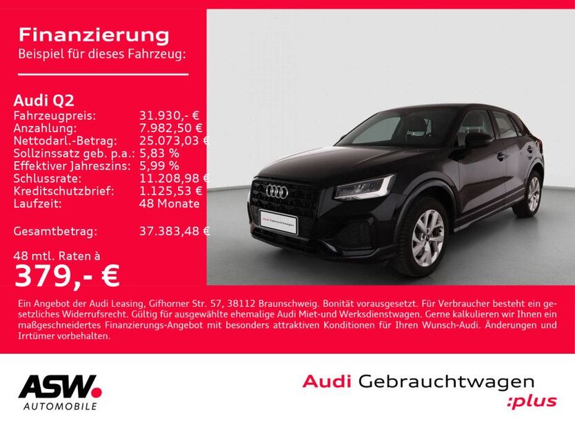 Audi Q2 31.700 km 31.930 € Heilbronn 74074