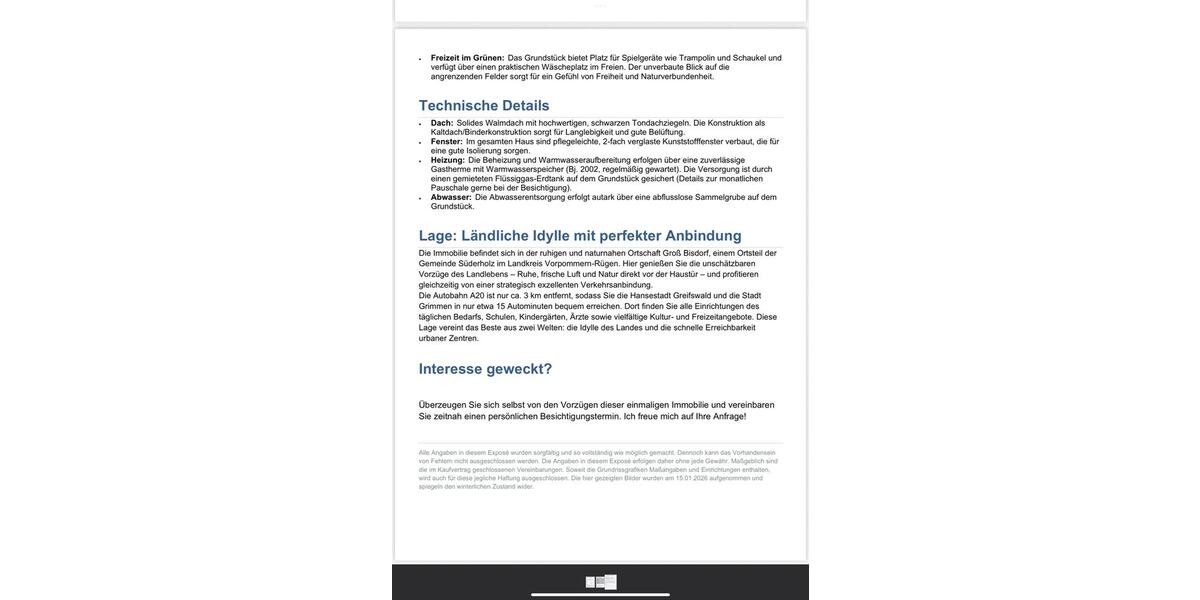 Bungalow zu Verkaufen 4 zimmer