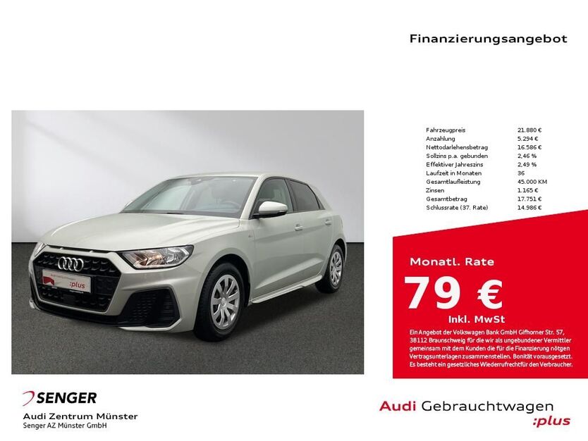 Audi A1 9.911 km 21.880 € Münster 48153