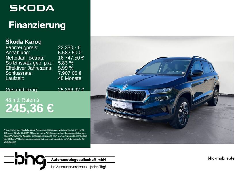 Skoda Karoq 85.019 km 22.330 € Balingen 72336