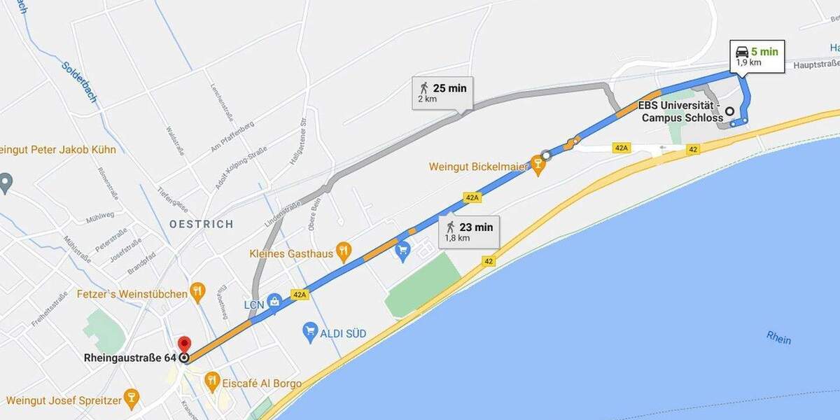 Bauernhaus, Landhaus Östrich-Winkel Oestrich - 1 Zimmer, 336 m&sup2;, 700&euro; | Angebot:25270444