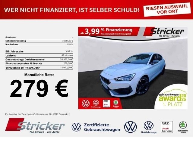 Cupra Leon 10.803 km 24.949 € Horn-Bad Meinberg 32805