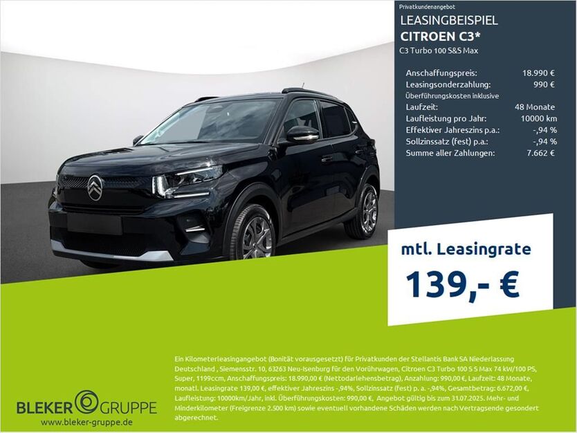 Citroen C3 1.145 km 18.990 € Bocholt 46395