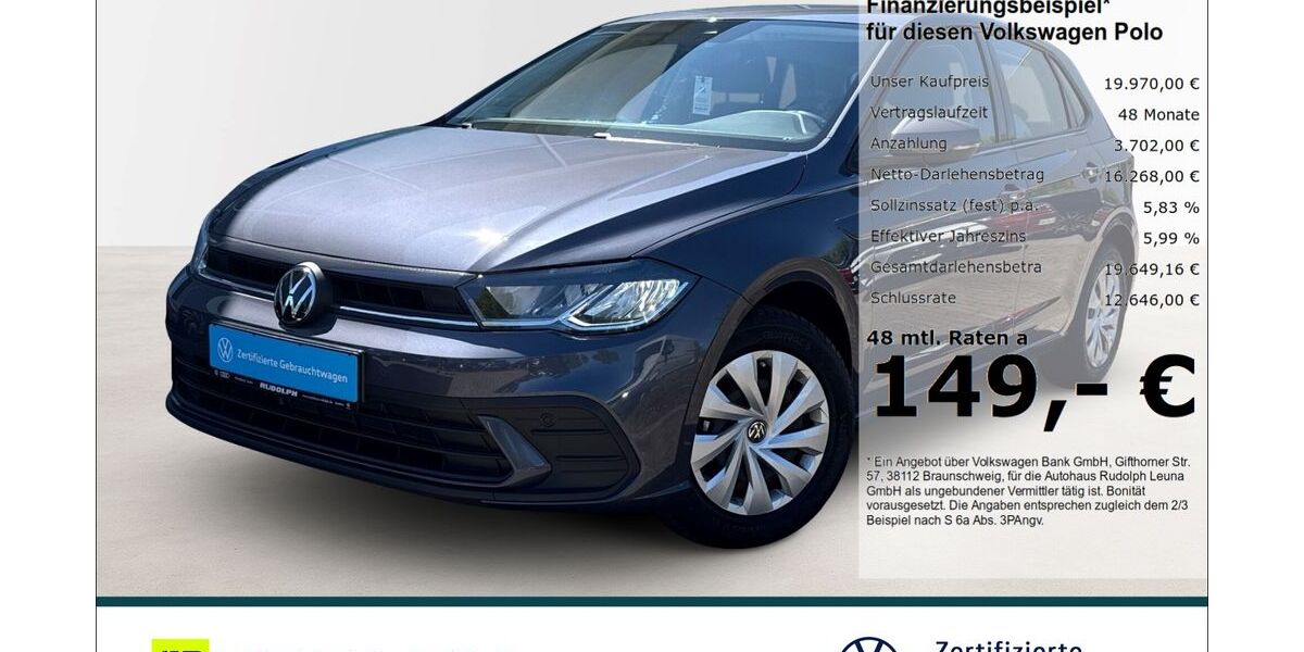 VW Polo 3.100 km 19.970 &euro; Leuna 06237