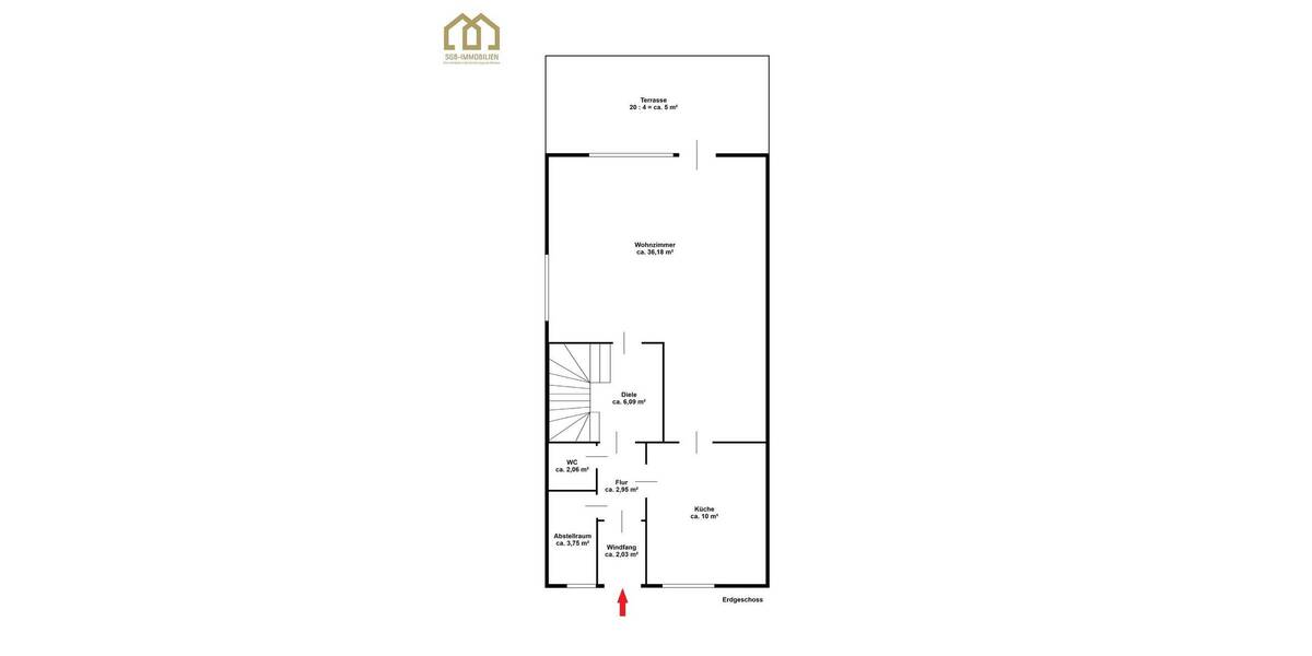 Reihenendhaus Bremen Blumenthal - 4 Zimmer, 114 m&sup2;, 299.000&euro; | Angebot:26410178