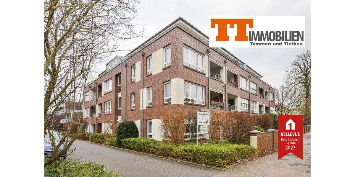 Etagenwohnung Wilhelmshaven-Innenstadt Innenstadt - 2 Zimmer, 48 m&sup2;, 175.000&euro; | Angebot:26031371