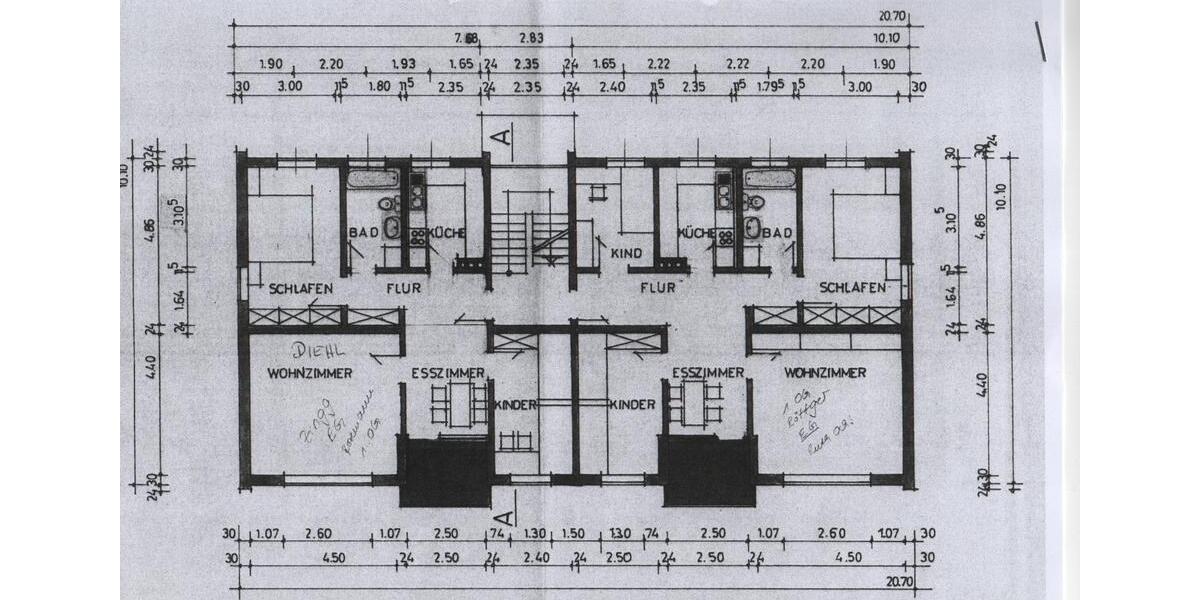 Etagenwohnung Biedenkopf - 3 Zimmer, 73 m&sup2;, 145.000&euro; | Angebot:25655259