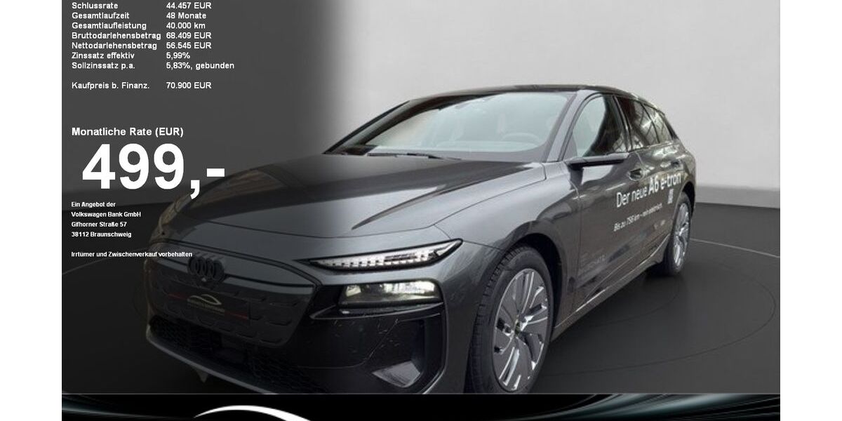 Audi A6 e-tron 14.900 km 68.890 &euro; Sigmaringen 72488