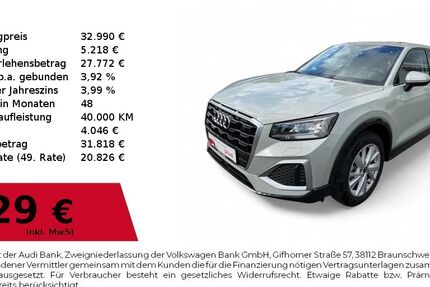 Audi Q2 8.991 km 32.990 € Dessau-Roßlau 06844