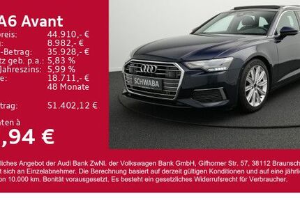 Audi A6 40.300 km 44.410 € Gersthofen 86368