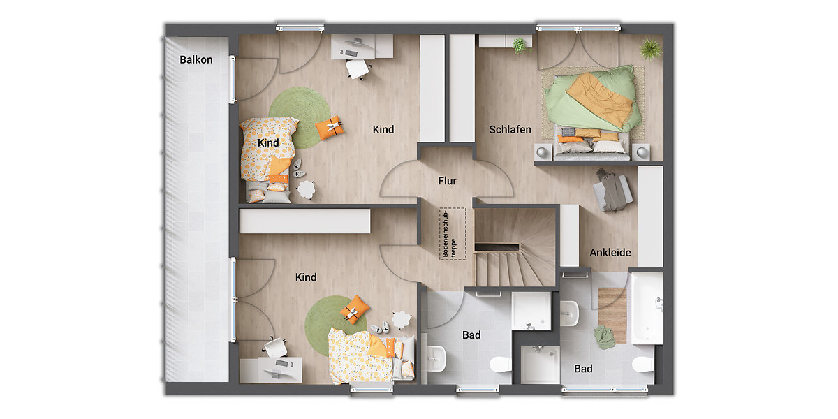 Mehrfamilienhaus, Wohnhaus Kirchlengern Klosterbauerschaft - 6 Zimmer, 154 m&sup2;, 402.750&euro; | Angebot:25537383