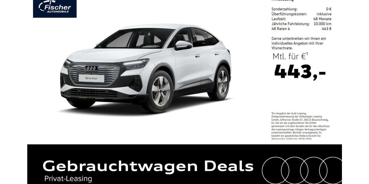 Audi Q4 e-tron 7.817 km 40.940 &euro; Neumarkt 92318