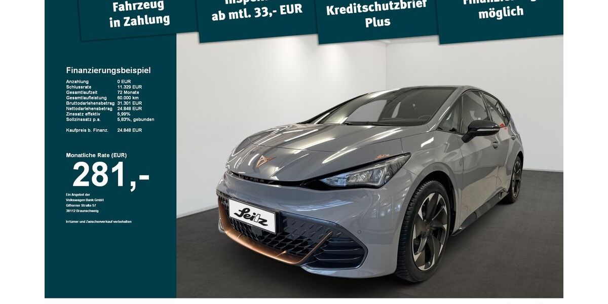Cupra Born 44.765 km 24.848 &euro; Kaufbeuren 87600