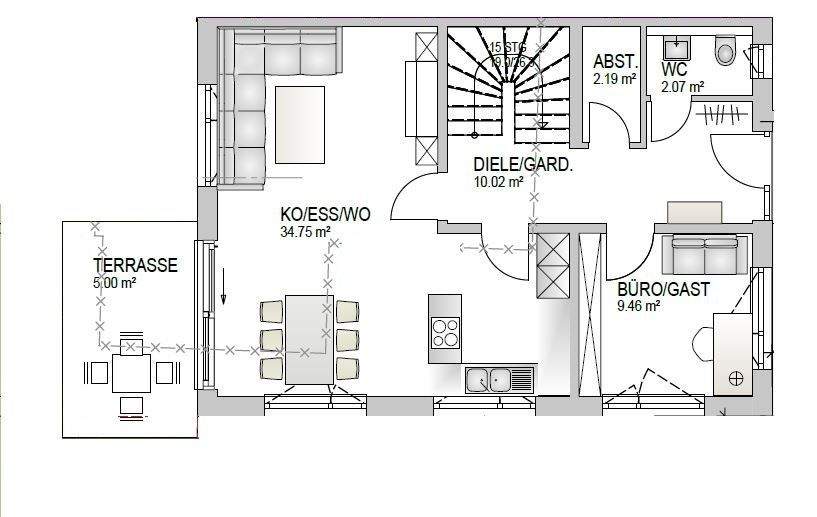 Doppelhaushälfte Regensburg Kumpfmühl-Ziegetsdorf-Neuprüll - 5 Zimmer, 120 m&sup2;, 985.600&euro; | Angebot:24547369