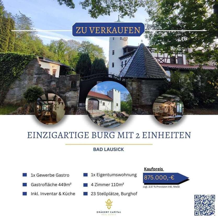 Gastronomie in Bad Lausick 875.000 € 585.13 m²