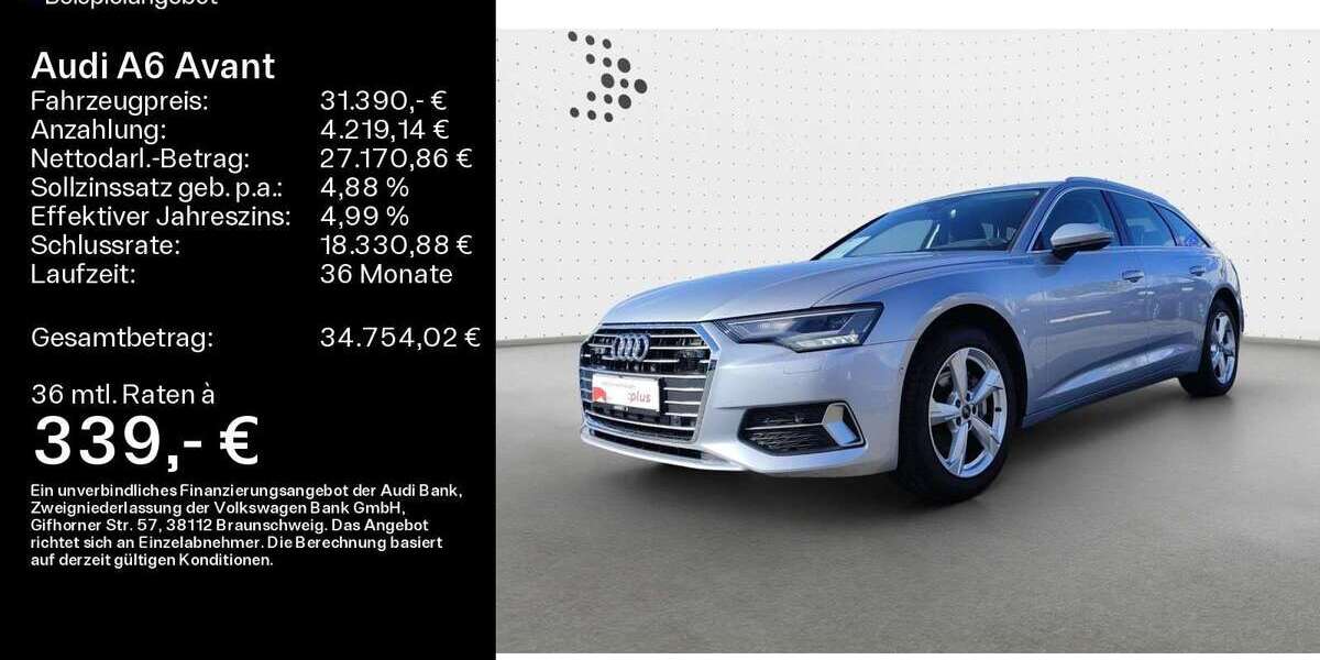 Audi A6 33.841 km 31.390 &euro; Königstein-TS 61462