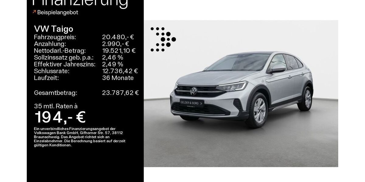 VW Taigo 28.280 km 19.990 &euro; Haßfurt 97437