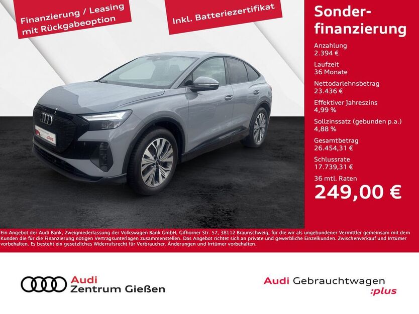 Audi Q4 e-tron 37.562 km 25.830 € Giessen 35394