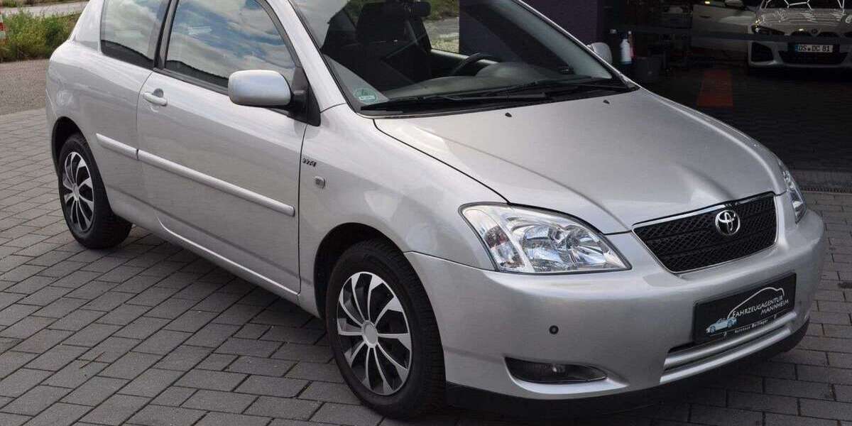 Toyota Corolla 87.000 km 5.950 &euro; Mannheim 68305