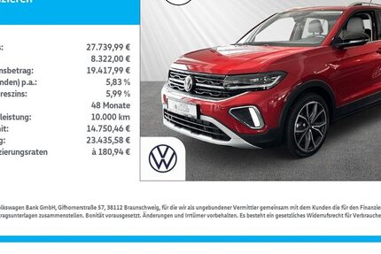 VW T-Cross 15.990 km 27.740 &euro; Bad Aibling 83043