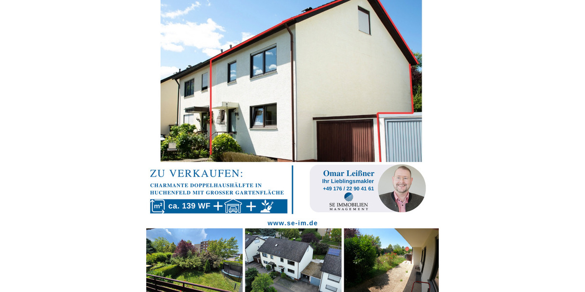 Doppelhaushälfte mit Garten und Garage - Ihr neues Zuhause wartet! 5 zimmer