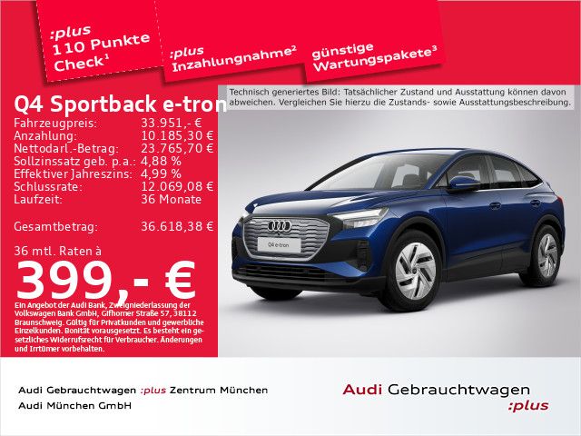 Audi Q4 e-tron 29.107 km 33.951 &euro; Eching 85386