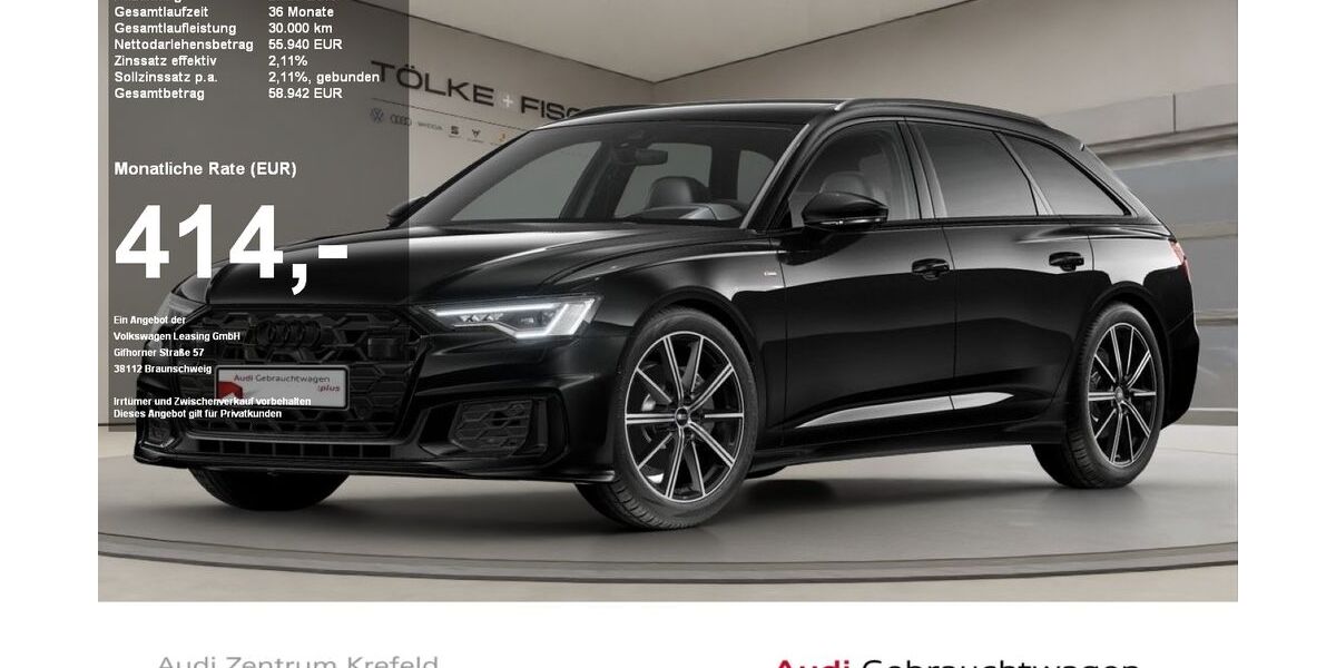 Audi A6 27.301 km 55.940 &euro; Krefeld 47805