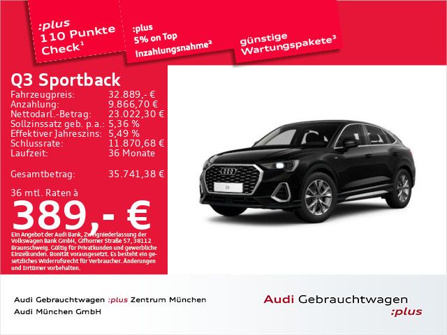 Audi Q3 64.597 km 32.889 &euro; Eching 85386