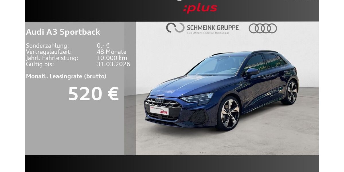 Audi A3 7.511 km 39.980 &euro; Wesel 46483