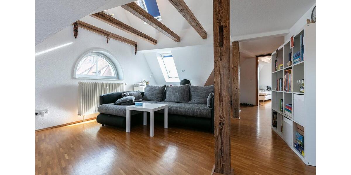 Dachgeschoßwohnung Ulm - 2 Zimmer, 50 m&sup2;, 890&euro; | Angebot:25419443
