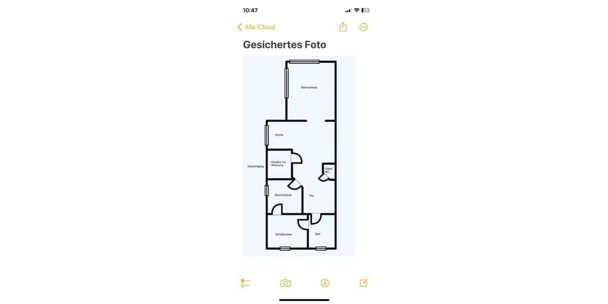 Erdgeschoßwohnung Menden (Sauerland) Bösperde - 3 Zimmer, 93 m&sup2;, 230.000&euro; | Angebot:26223563