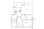 Attraktive, frisch renovierte 4-Zimmer-Wohnung mit Balkon und Einbauküche
