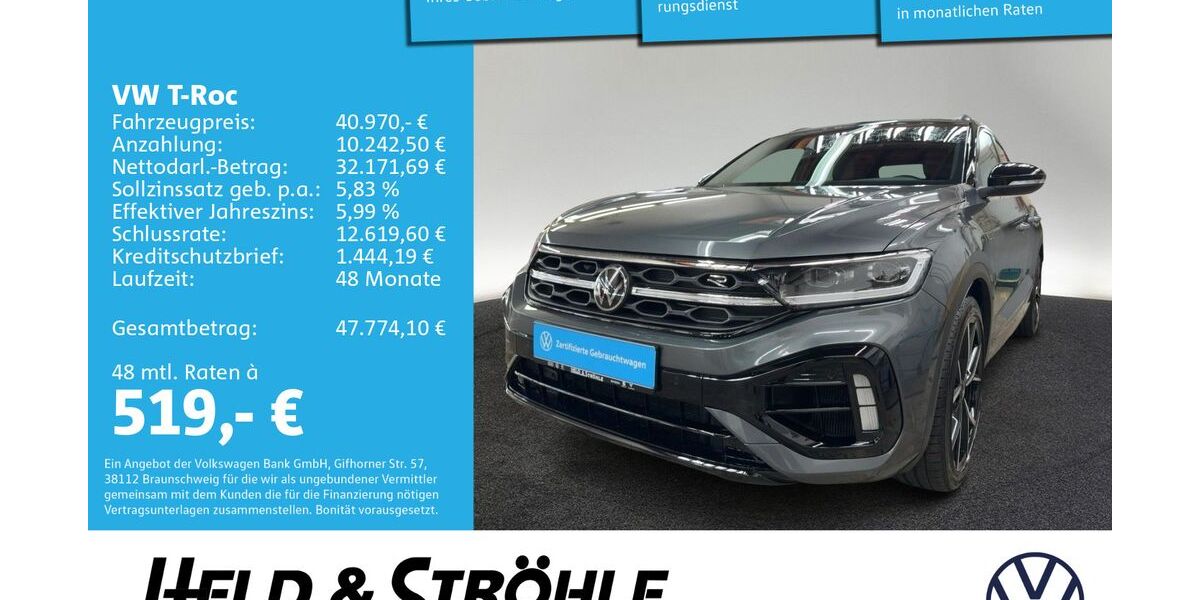 VW T-Roc 16.895 km 40.970 &euro; Neu-Ulm 89231