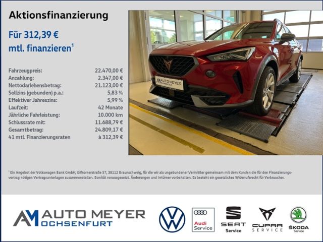 Cupra Formentor 52.894 km 22.470 &euro; Reichenberg 97234