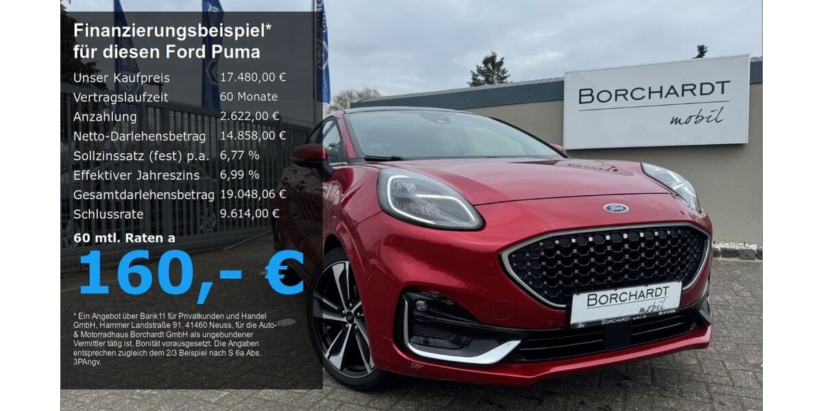 Ford Puma 71.392 km 17.480 &euro; Stemwede - Dielingen 32351