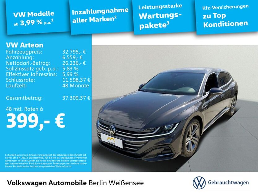 VW Arteon 68.384 km 32.795 € Berlin 13088
