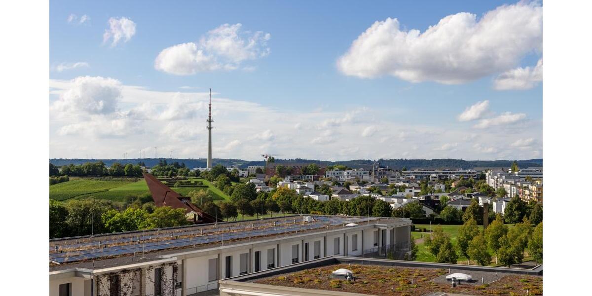 Penthousewohnung mit schöner Dachterrasse und tollem Blick Trier-Petrisberg 2 zimmer