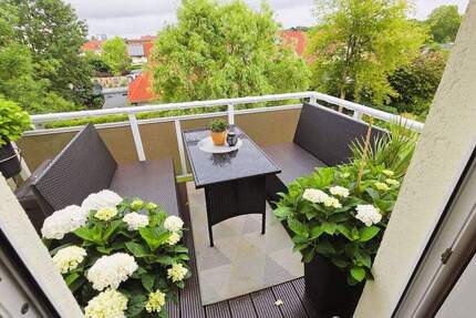 Geräumige vermietete 3-Zimmer-Wohnung mit zwei Balkonen in Stralsund Kniepervorstadt 3 zimmer