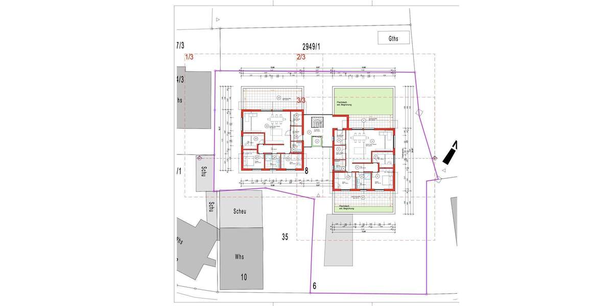Etagenwohnung Karlsbad Spielberg - 2 Zimmer, 75 m&sup2;, 429.552&euro; | Angebot:25706123