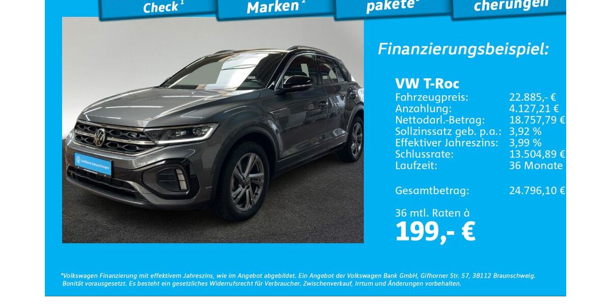 VW T-Roc 29.506 km 21.885 &euro; Hamburg 22761