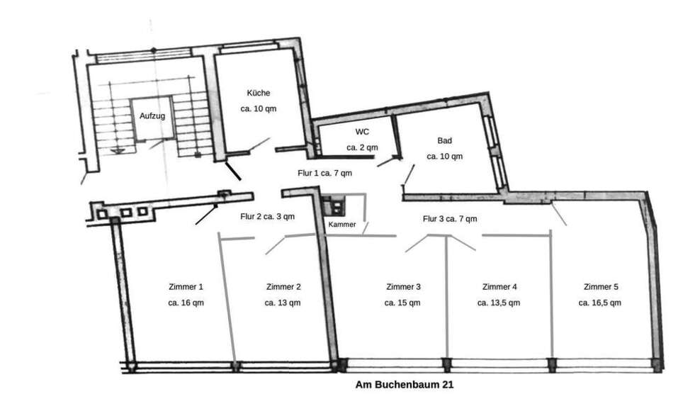 Wohnung zum Mieten in Duisburg 900 € 114 m²