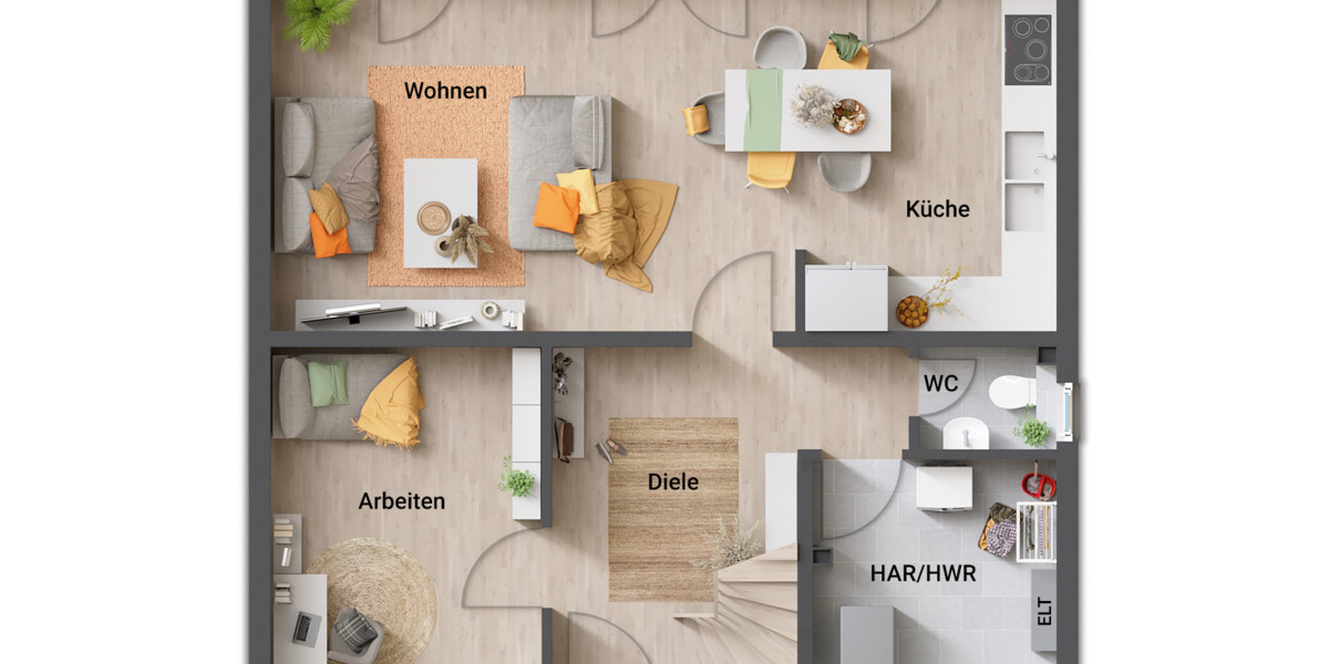 Einfamilienhaus Dingelstädt Zella - 4 Zimmer, 119 m&sup2;, 308.295&euro; | Angebot:25879359
