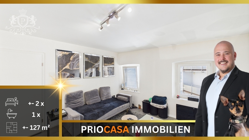 PRIOCASA IMMOBILIEN REH 5 Zimmer ca. 128 m² Wohnfläche Terrasse Garage Bitburg Umgebung Teilweise Modernisiert 5 zimmer