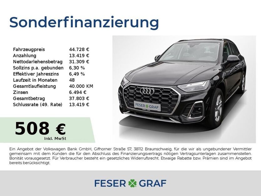 Audi Q5 81.990 km 44.728 € Höchstadt an der Aisch 91315