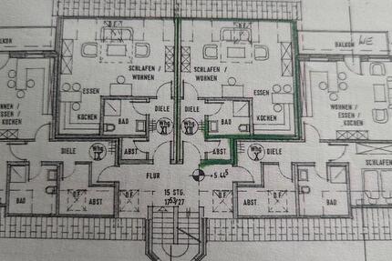 Wohnung Ahaus - 1.5 Zimmer, 42 m&sup2;, 115.000&euro; | Angebot:26612148