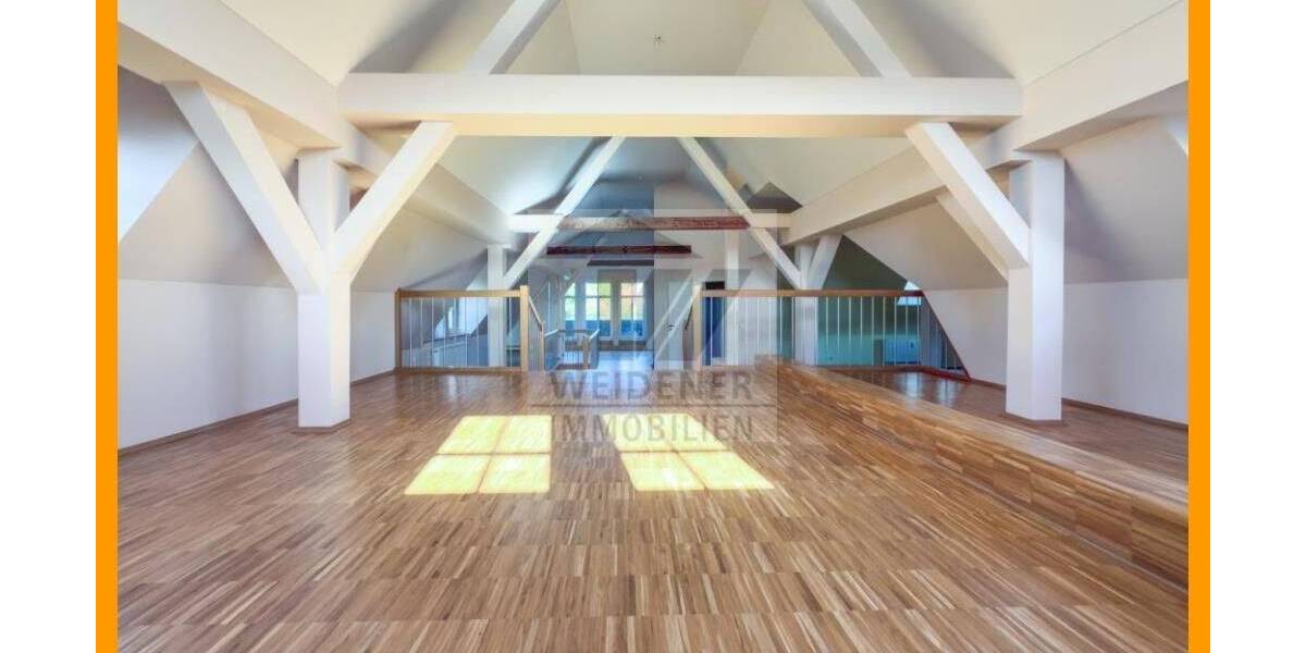 Wohnen mal anders! Imposante Dachgeschosswohnung mit Balkon und Aufzug! 2 zimmer