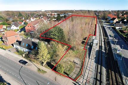 Ehemaliger Abstell-Bahnhof in 28777 Bremen OT Rönnebeck, rechts neben Turnerstr. 28 a