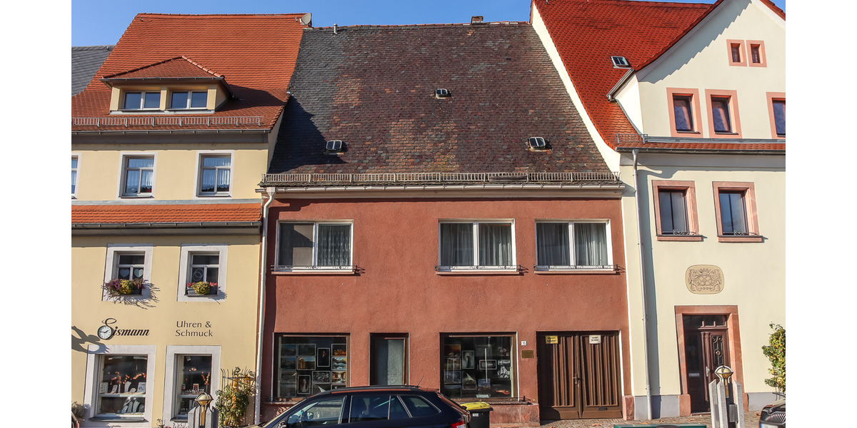 WOHN- UND GESCHÄFTSHAUS IN COLDITZ - RENOVIERUNGSBEDÜRFTIG + KEIN DENKMALSCHUTZ - Wohn- & Geschäftshaus Colditz | Angebot:26442019