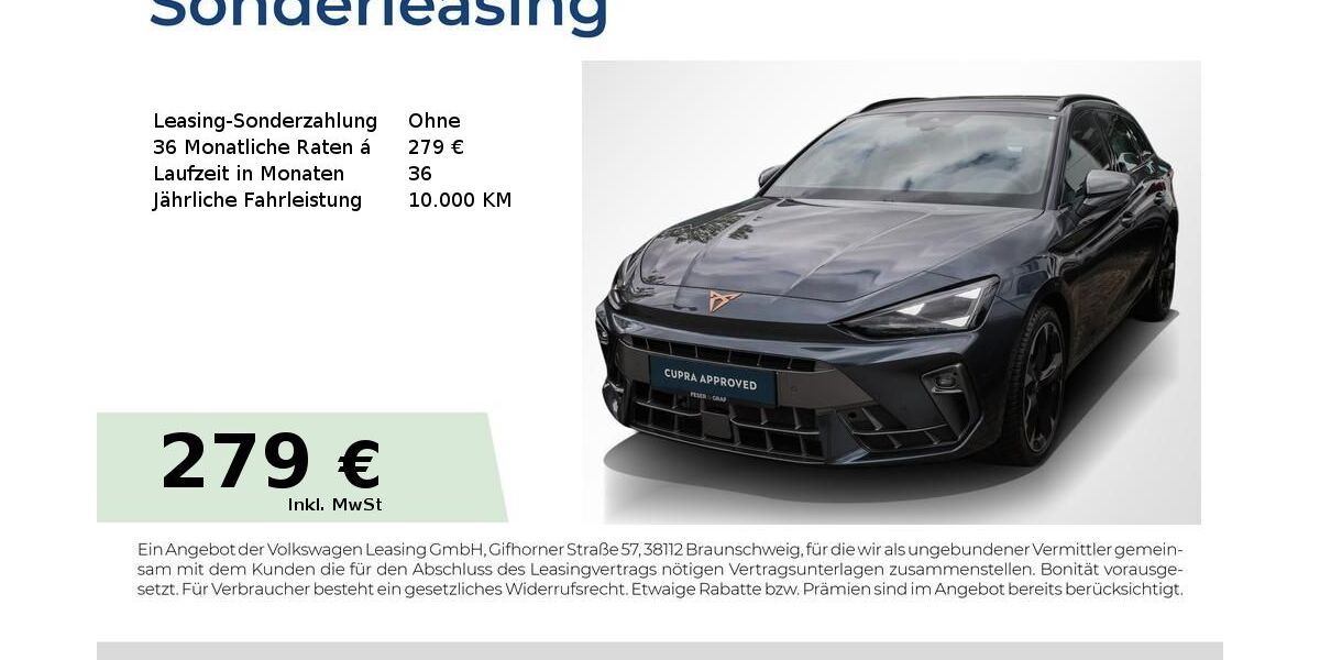 Cupra Leon 23.150 km 30.880 &euro; Forchheim 91301
