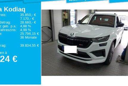 Skoda Kodiaq 80.542 km 35.850 &euro; Frankfurt 60326